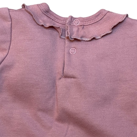 Millie & Myles 3–6M Animal Appliqué Ruffle Top & Leopard Joggers Set - Picture 5 of 7